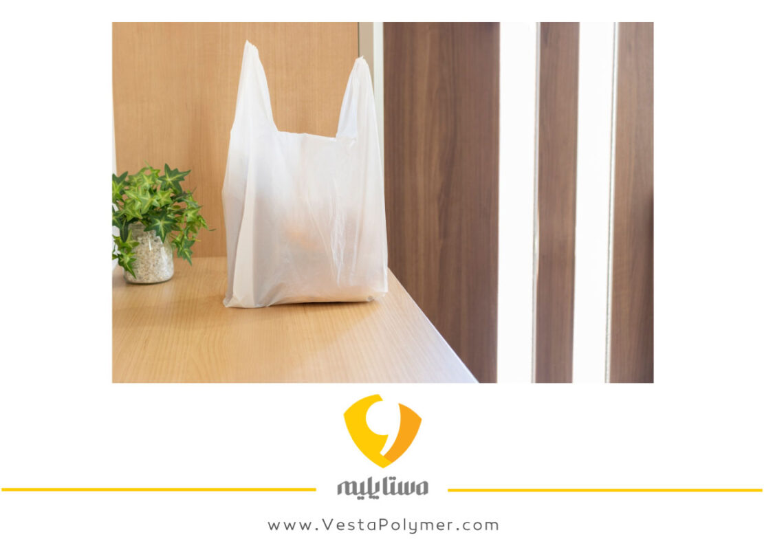 نایلون سفید رکابی برای حمل موارد مختلف