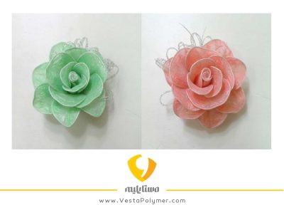 آموزش ساخت گل رز با کیسه زباله رنگی